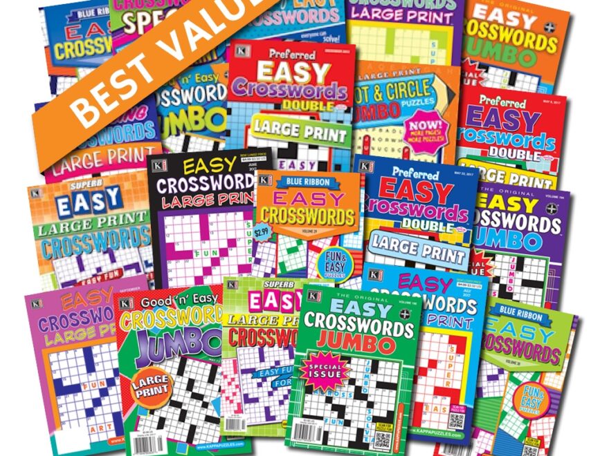 Print At Home Quick And Easy Crossword