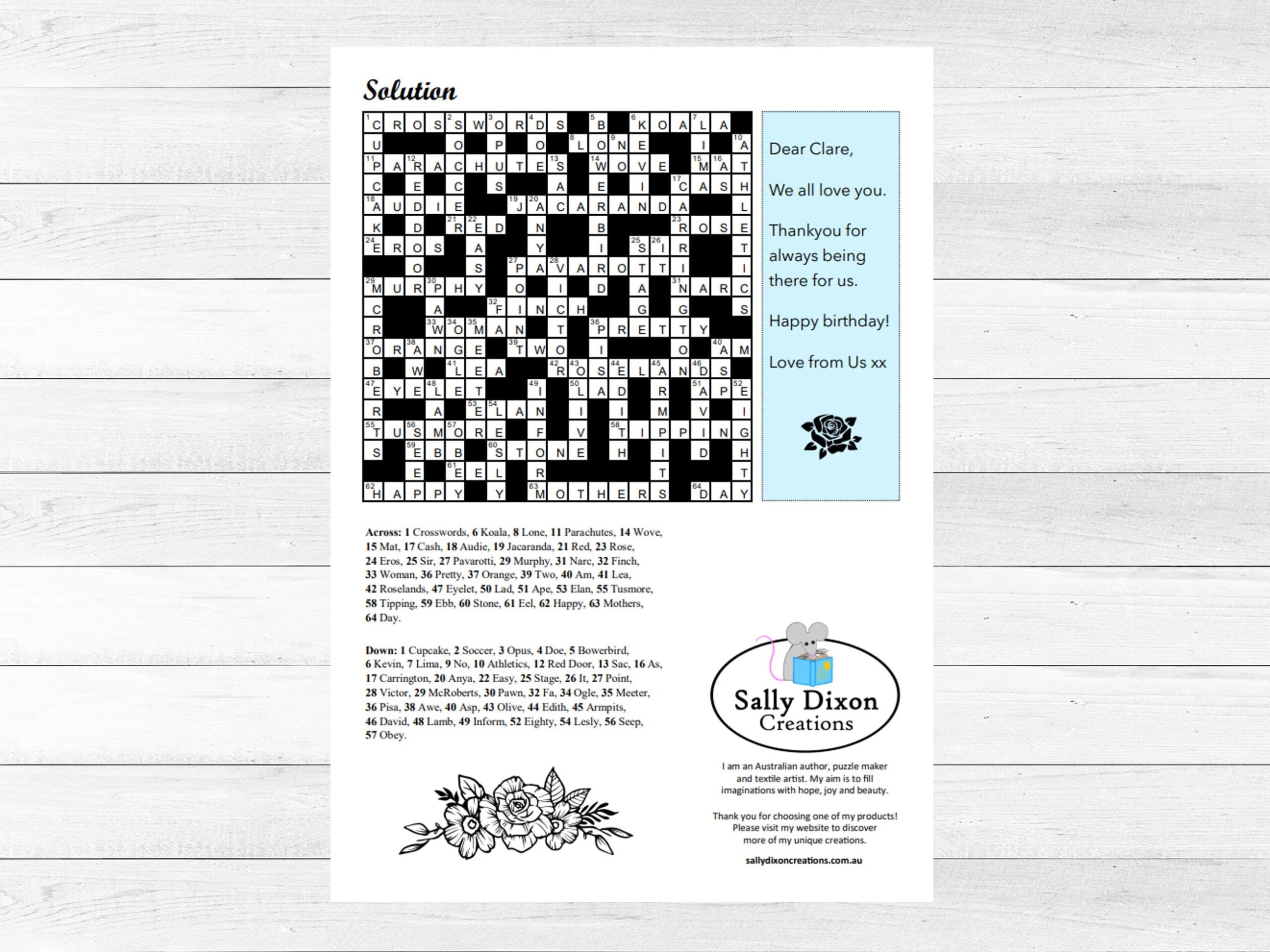 Printable CUSTOM CROSSWORD Puzzle Birthday Gift PDF Crossword Puzzles Activity Sheet Custom Puzzles Crossword Personalized Crossword Etsy Printable CUSTOM CROSSWORD Puzzle Birthday Gift PDF Crossword Puzzles Activity Sheet Custom Puzzles Crossword Personalized Crossword Etsy