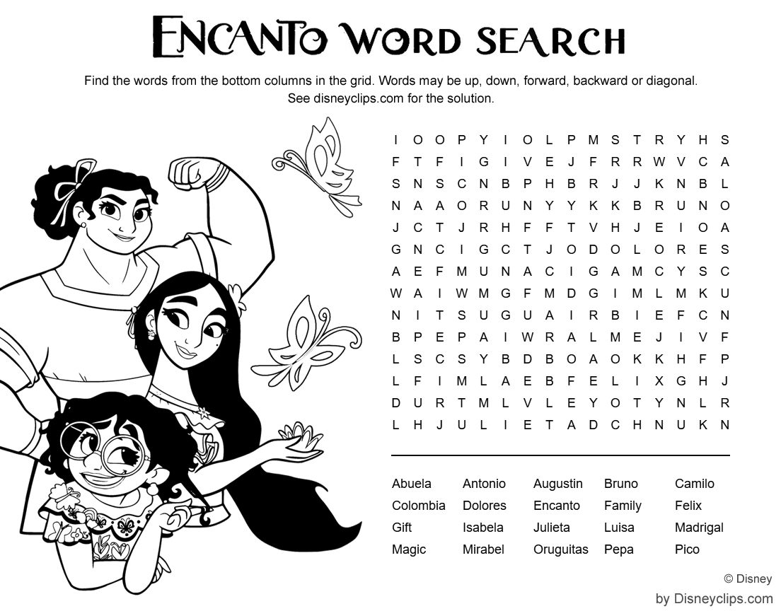 Printable Disney Word Search Games Disneyclips Printable Disney Word Search Games Disneyclips