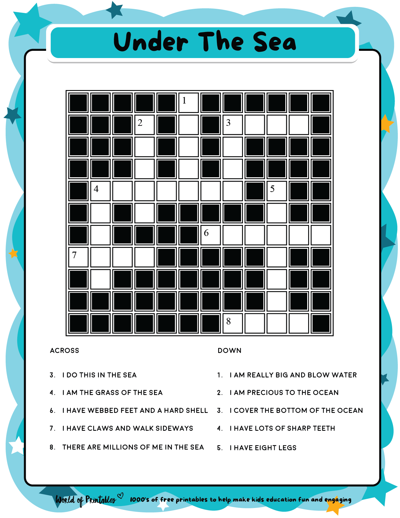Worlds Hardest Crossword Puzzle Printable
