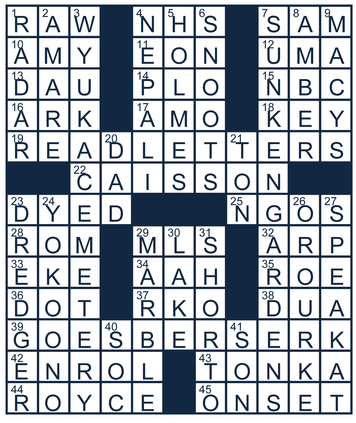 Puzzle Answers Lincoln 55 Magazine