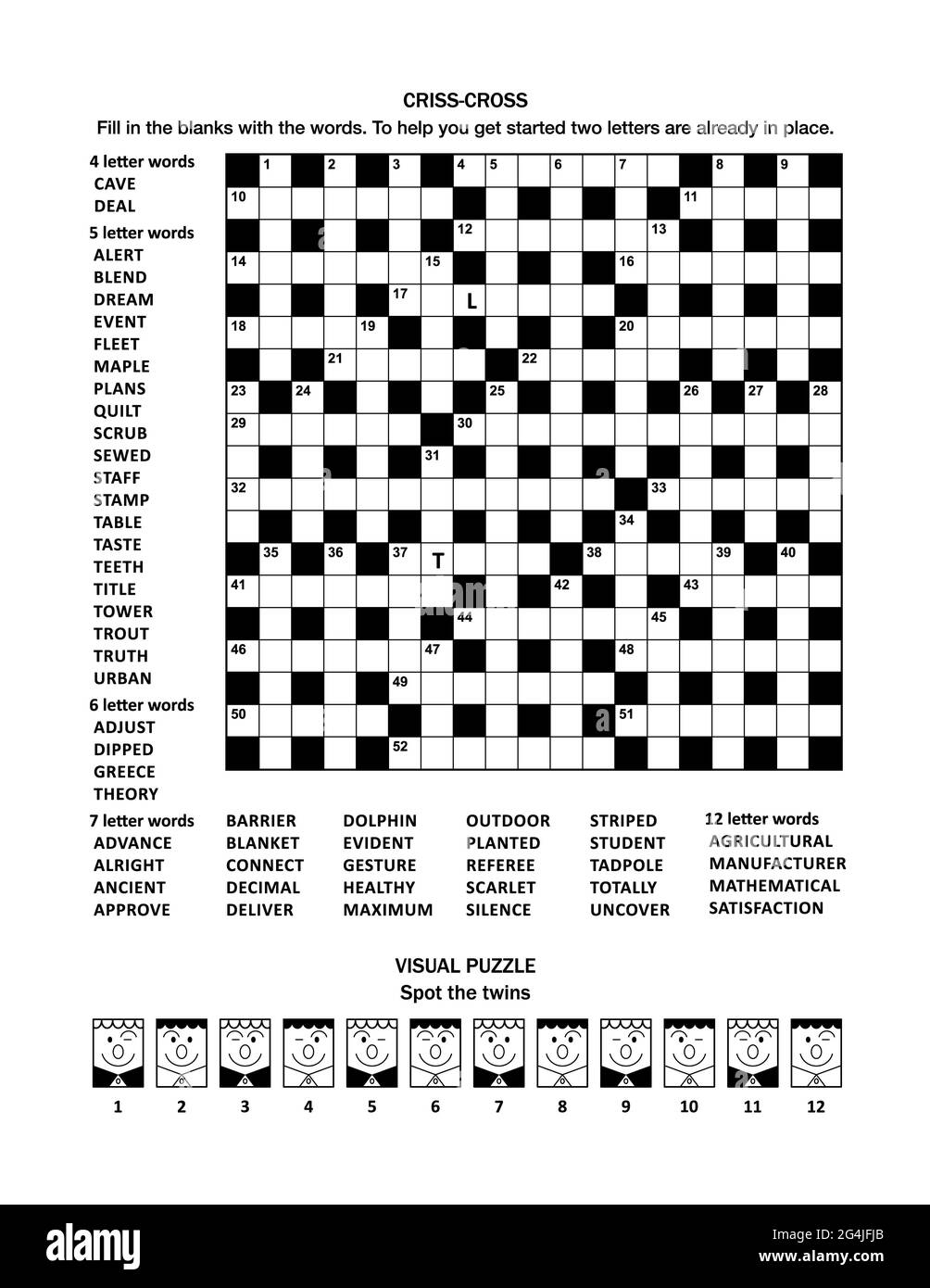 Crossword Puzzles Free And Printable