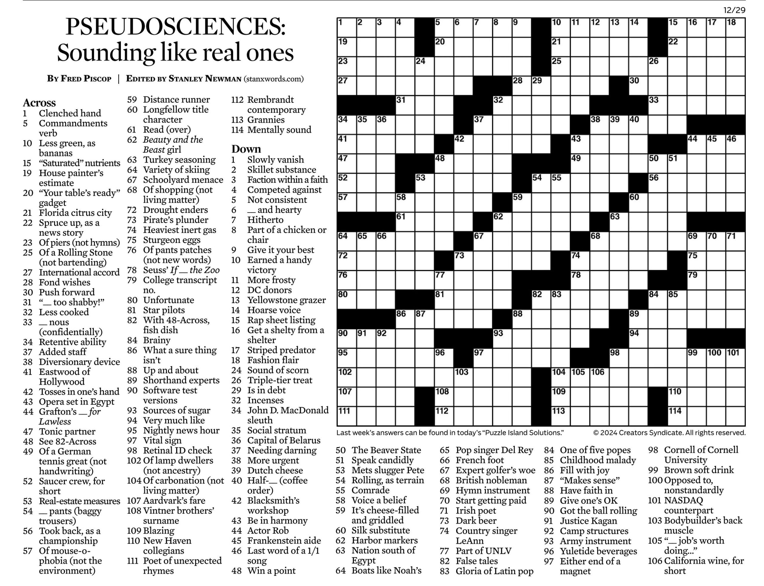 Puzzles Near Northwest