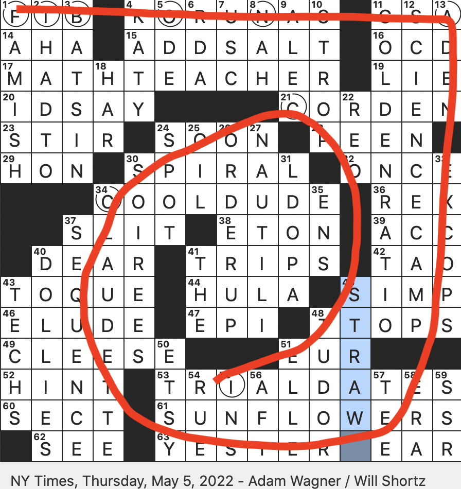 Rex Parker Does The NYT Crossword Puzzle Diner Cry After A Bell Is Rung THU 5 5 22 Student led LGBTQ Grp Terence Noted Expert On Combinatorics And Analytic Number Theory Rex Parker Does The NYT Crossword Puzzle Diner Cry After A Bell Is Rung THU 5 5 22 Student led LGBTQ Grp Terence Noted Expert On Combinatorics And Analytic Number Theory