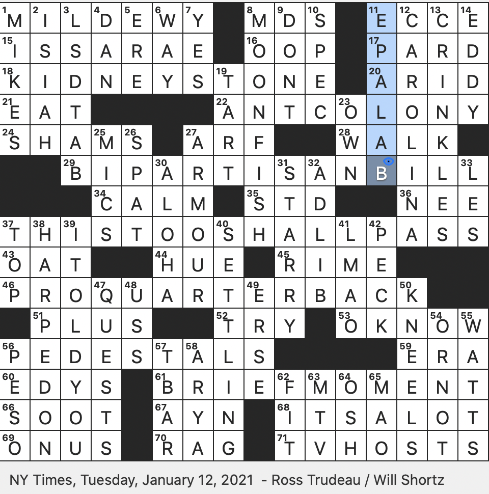 Maddow Ny Times Crossword Printable