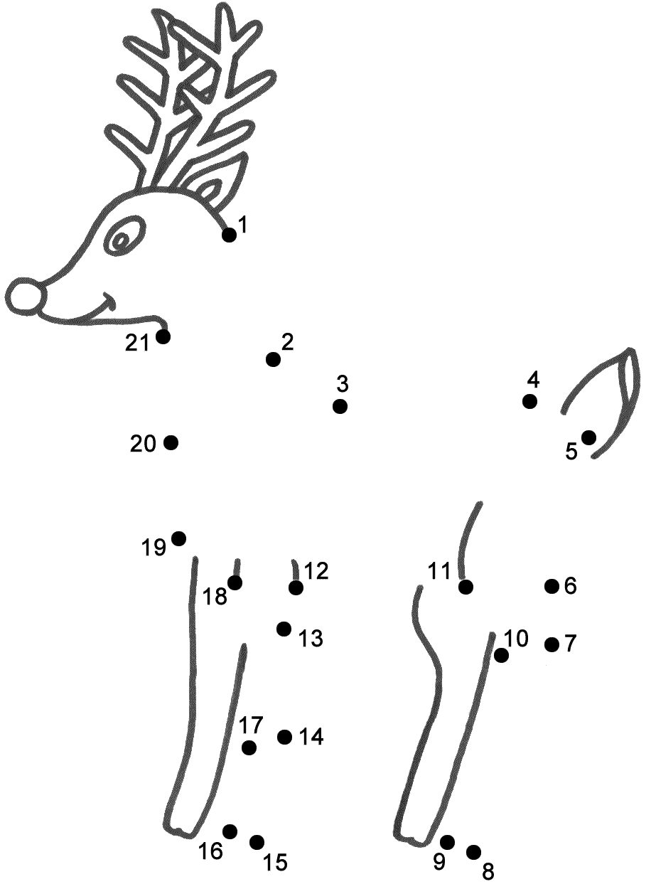 Rudolph The Red Nosed Reindeer Connect The Dots Count By 1 s Christmas Rudolph The Red Nosed Reindeer Connect The Dots Count By 1 s Christmas
