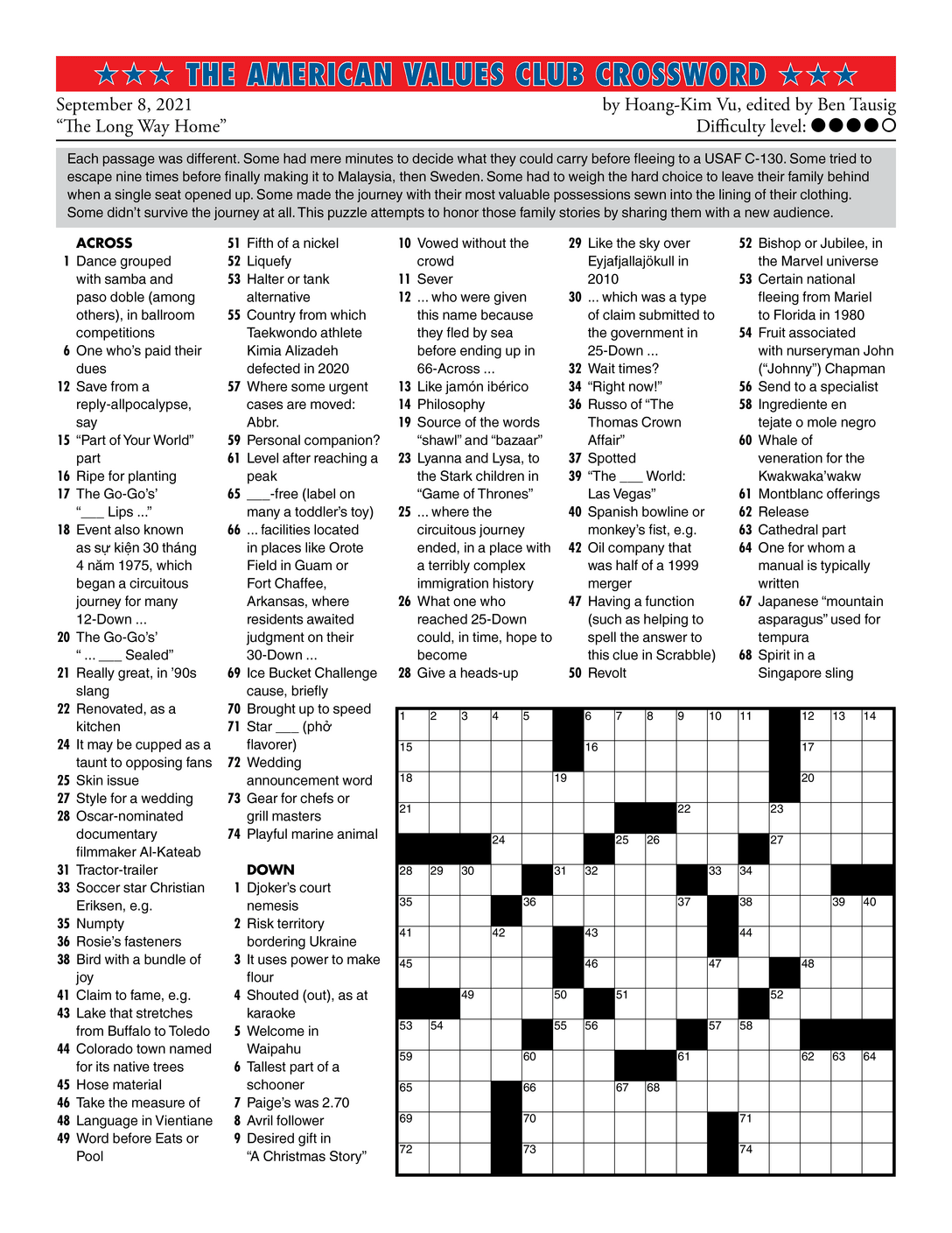 Premier Crossword Puzzle Printable Premier Crossword Puzzle Printable