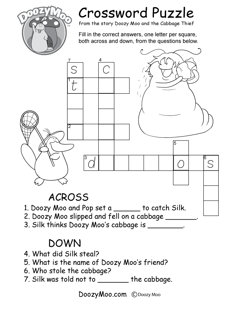 Spelling Crossword Puzzle Worksheet For 1st Grade Free Printable Worksheets Library Spelling Crossword Puzzle Worksheet For 1st Grade Free Printable Worksheets Library
