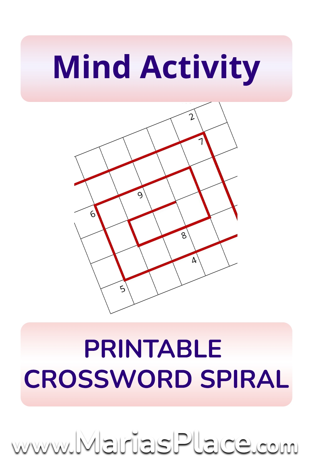 1 Printable 1x11 Crossword Grid