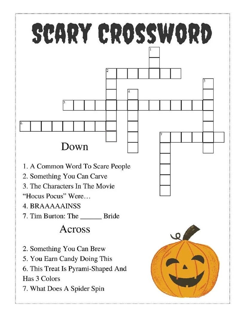 Spooky Halloween Bundle Printable Spooky Word Search Halloween Scramble Coloring Fun For Kids Instant Download Halloween Activity Etsy