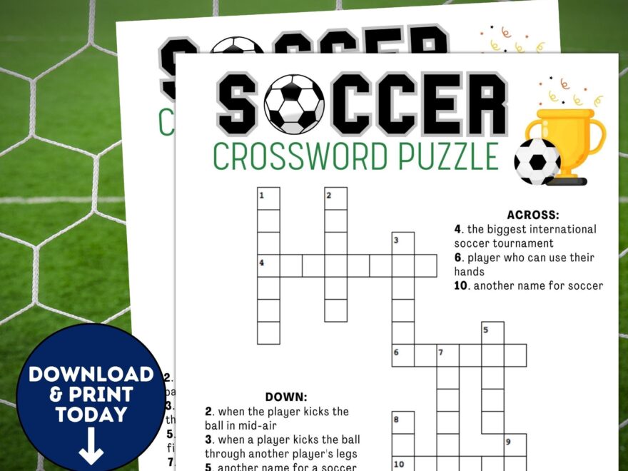Sports Crossword Puzzle