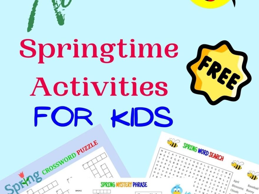 Spring Word Puzzles Coloring Pages For Kids Blessed Beyond A Doubt