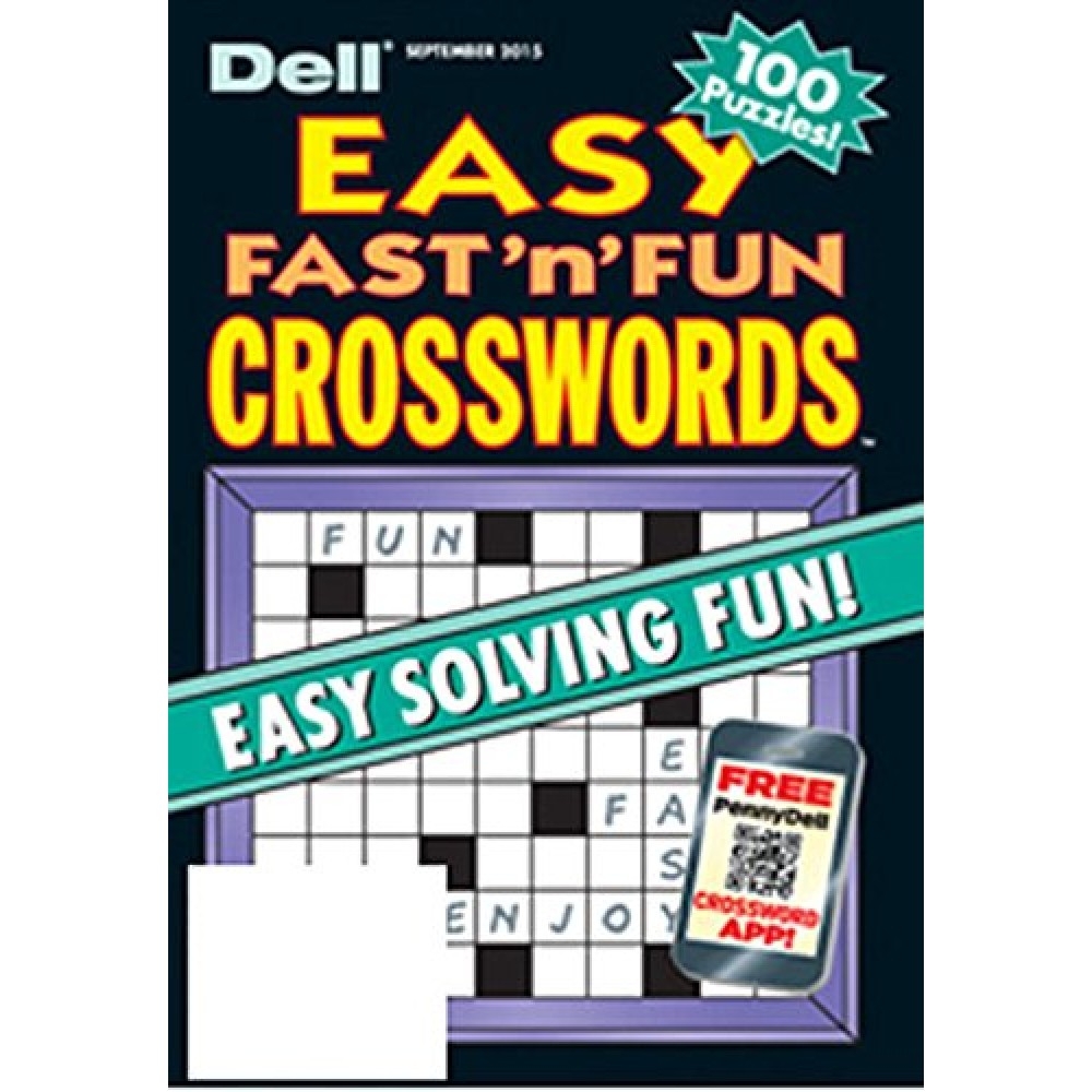 Subscribe Or Renew Dell s Easy Fast N Fun Crosswords Magazine Subscription Save 34 