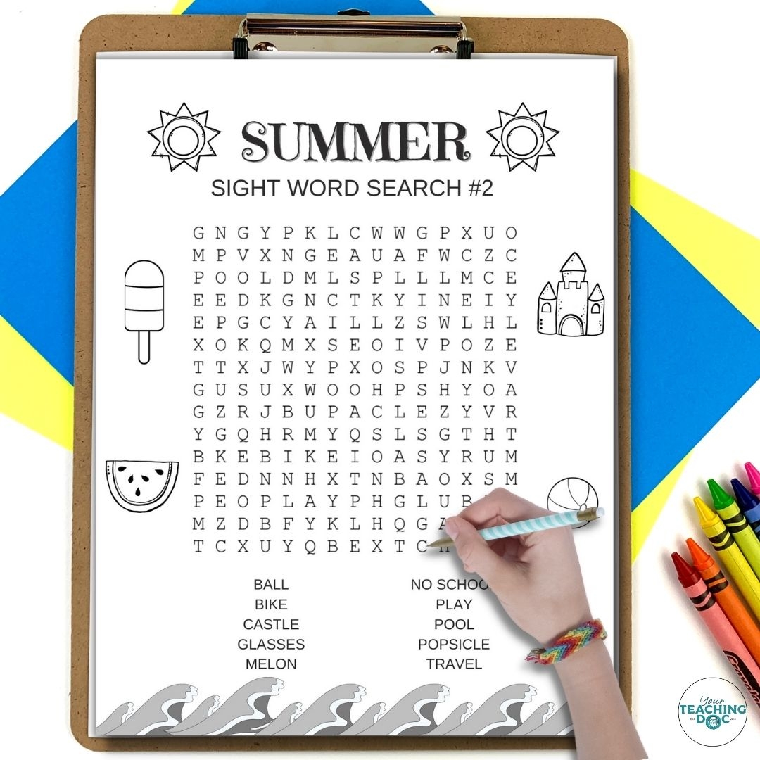 Free Sight Word Printable Crossword Puzzle Free Sight Word Printable Crossword Puzzle