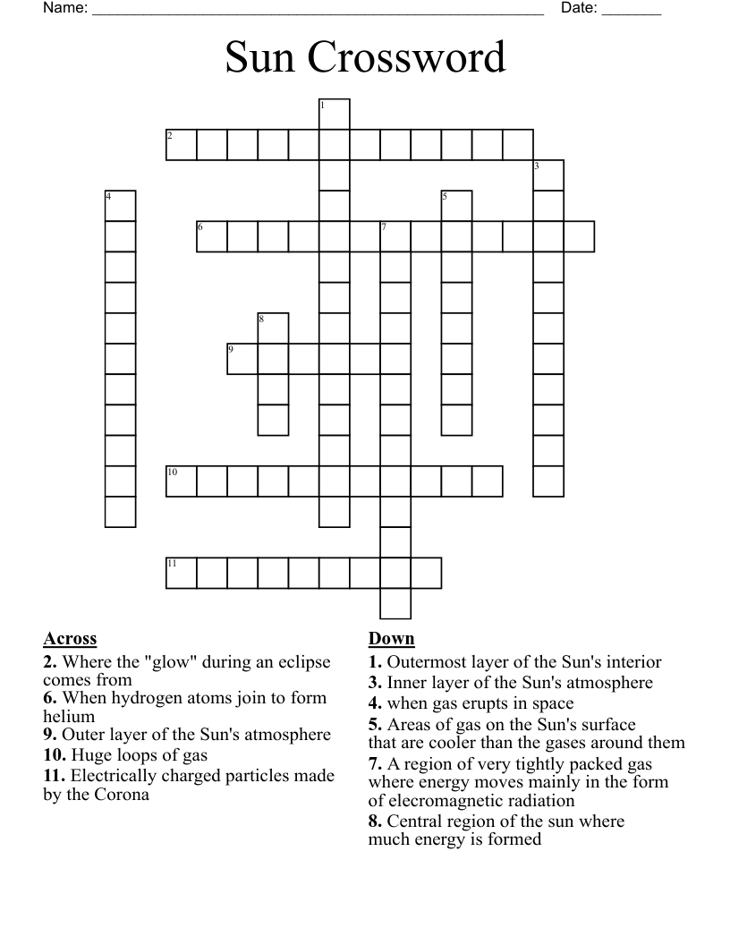 Sun Crossword WordMint