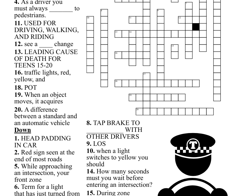 Teen Crossword WordMint