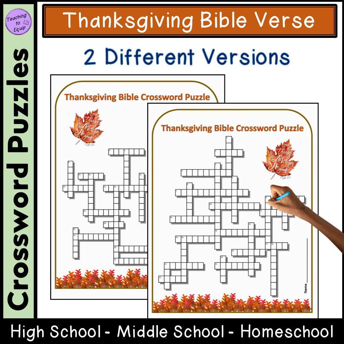 Thanksgiving Bible Scriptures Crossword Puzzle Activity Classful Thanksgiving Bible Scriptures Crossword Puzzle Activity Classful