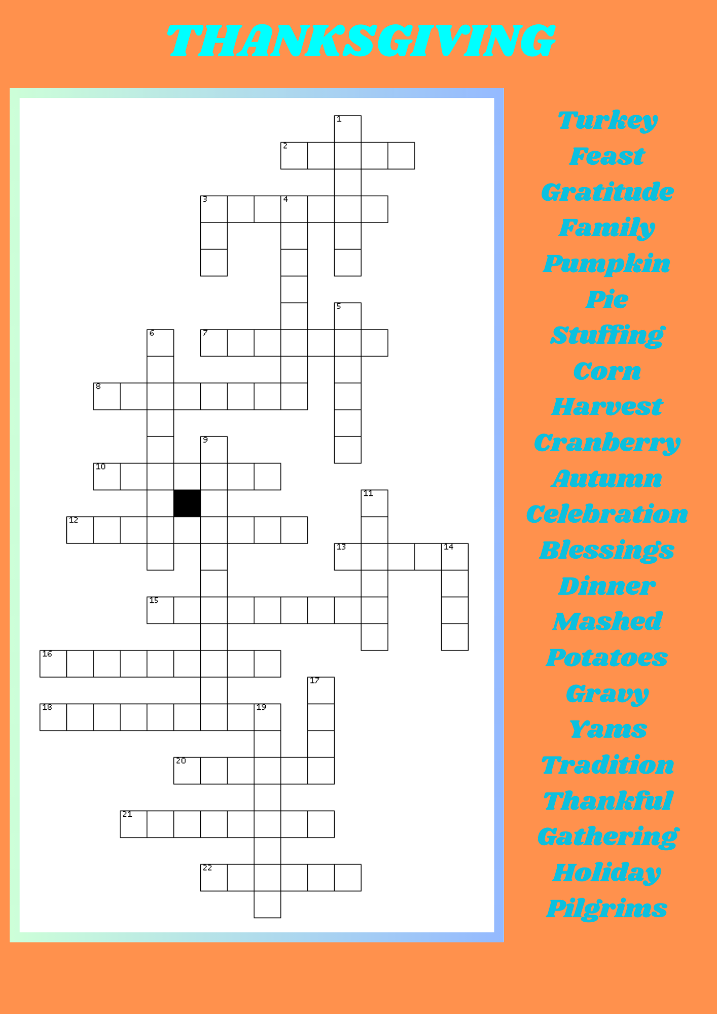 Easy Free Printable Criss Cross Crossword Puzzles Easy Free Printable Criss Cross Crossword Puzzles