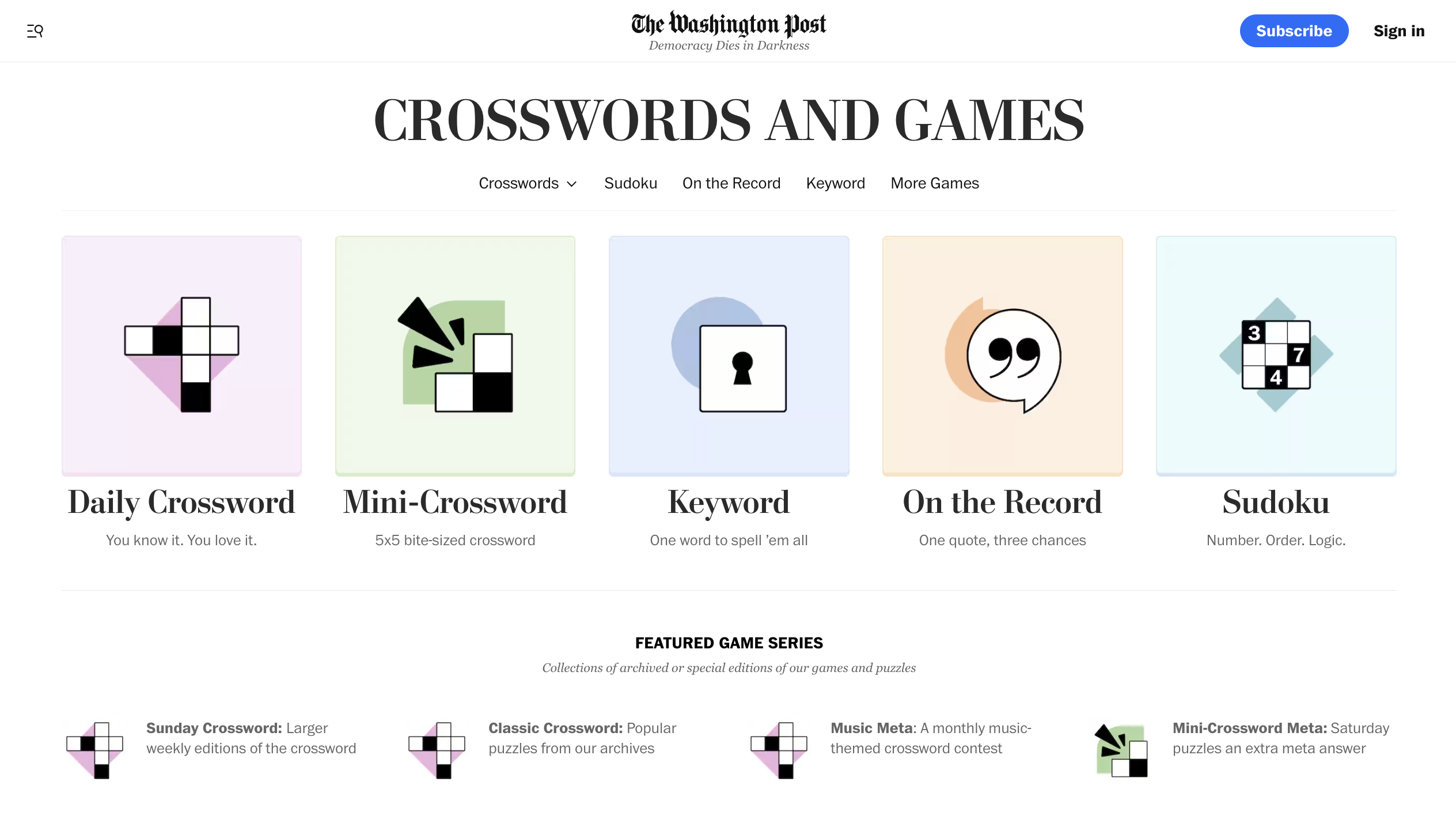 The 5 Best Newspaper Crosswords You Can Play Online