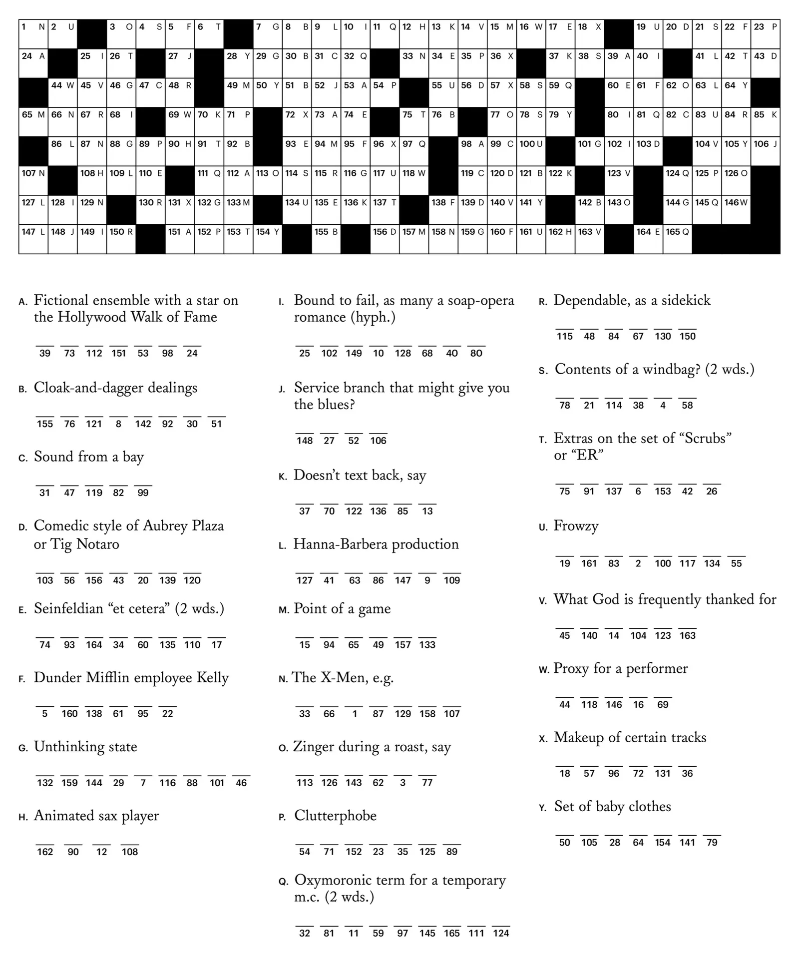Online Crossword Puzzles Printable Online Crossword Puzzles Printable