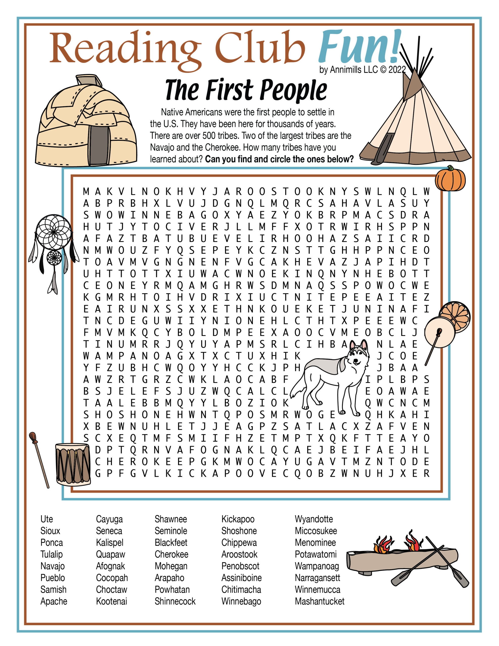 The First People Native Americans Word Search Puzzle Made By Teachers The First People Native Americans Word Search Puzzle Made By Teachers