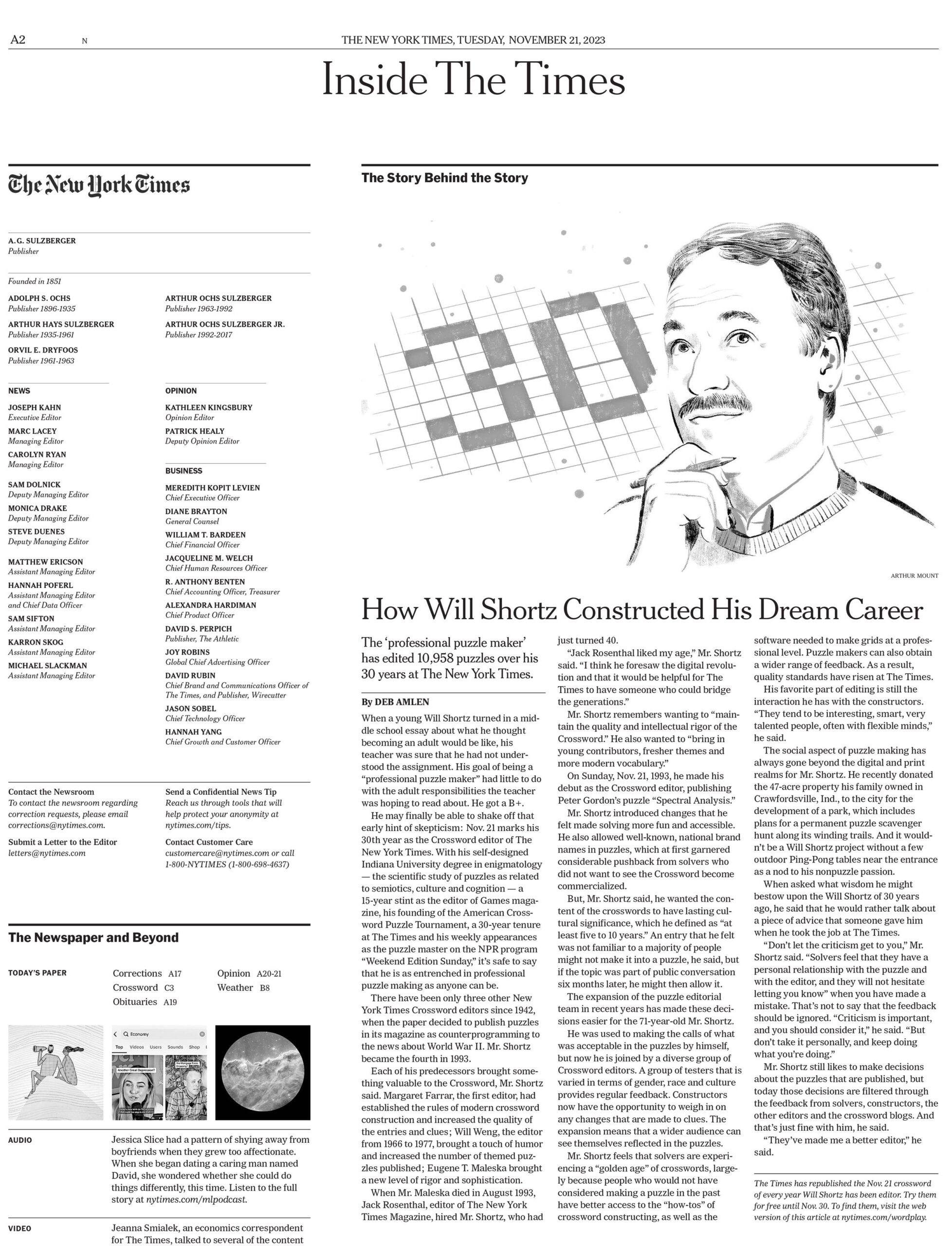 New York Times Daily Crossword Puzzle Printable