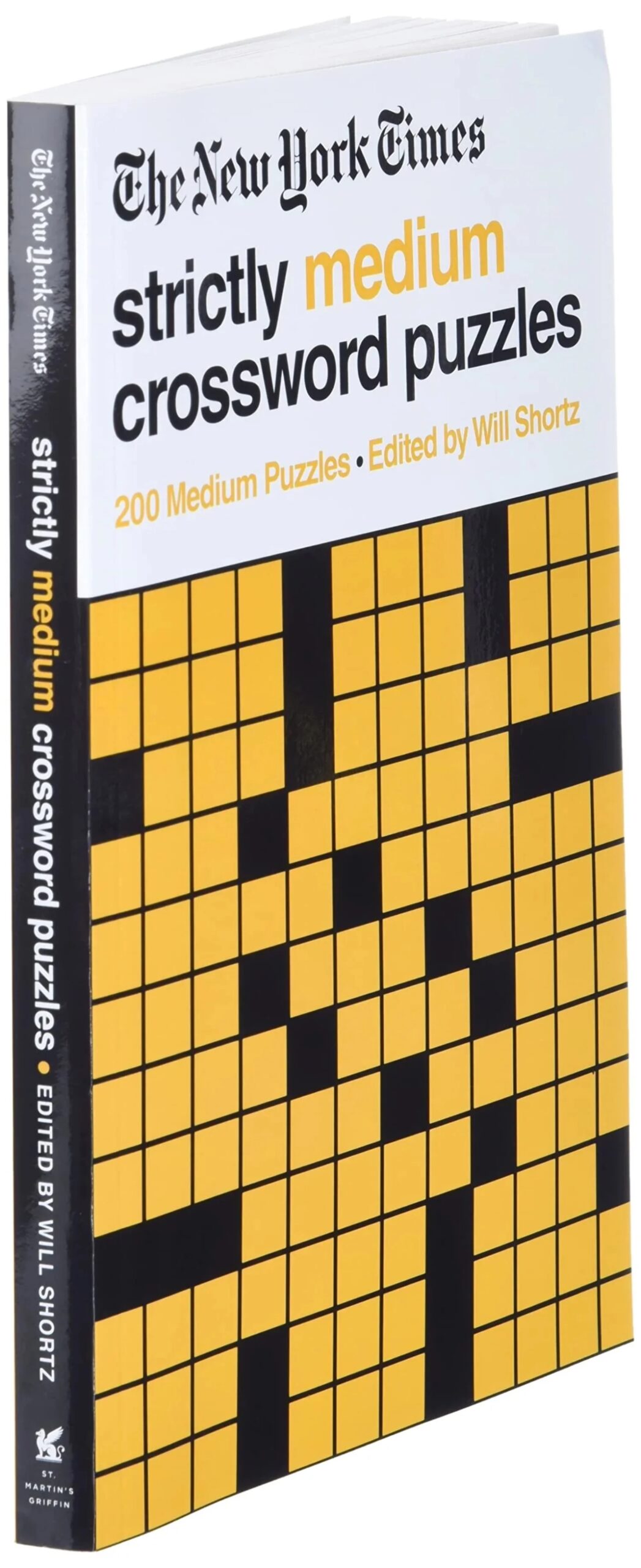 The New York Times Medium Crossword Puzzles Volume 1 Adult Word Game Book Paperback Walmart