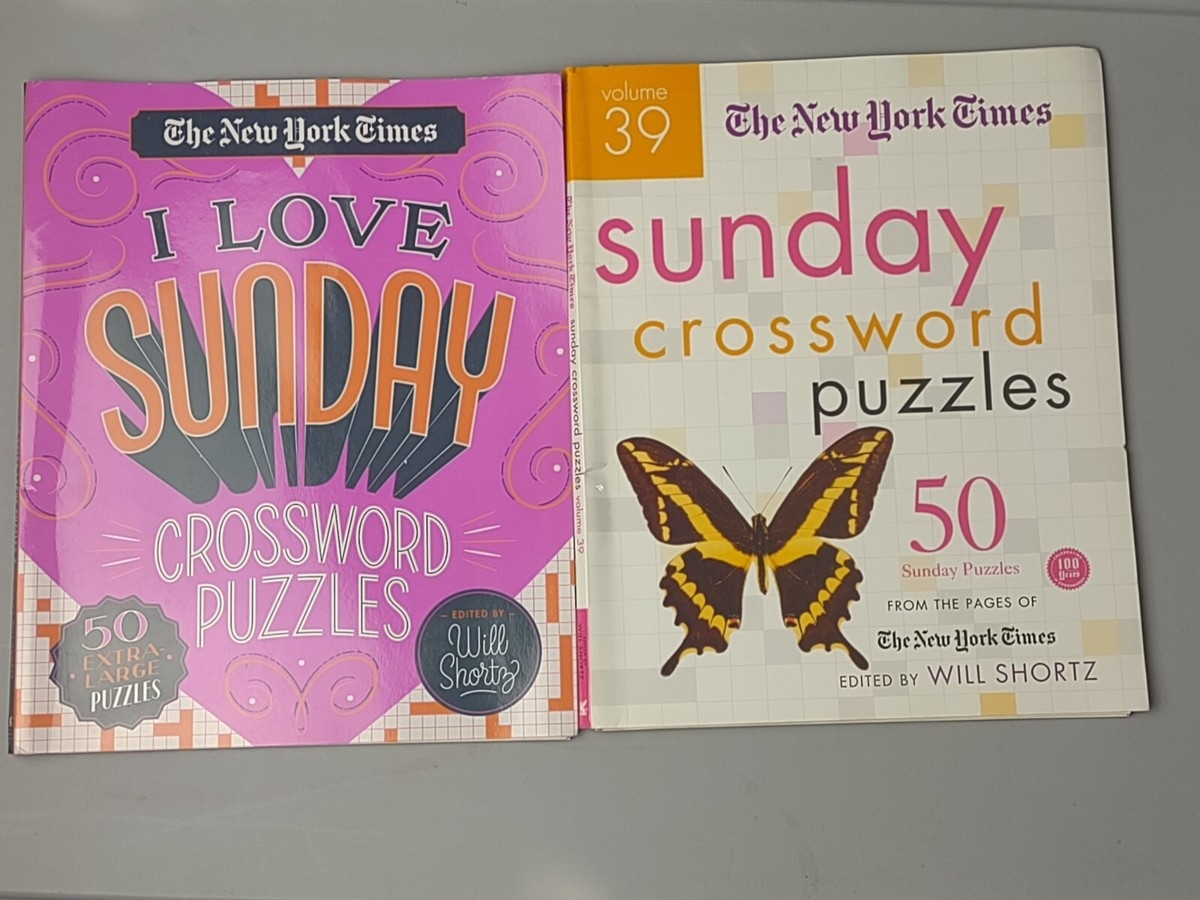 The New York Times Sunday Crossword Puzzles By The New York Times 92623 9781250039187 EBay The New York Times Sunday Crossword Puzzles By The New York Times 92623 9781250039187 EBay