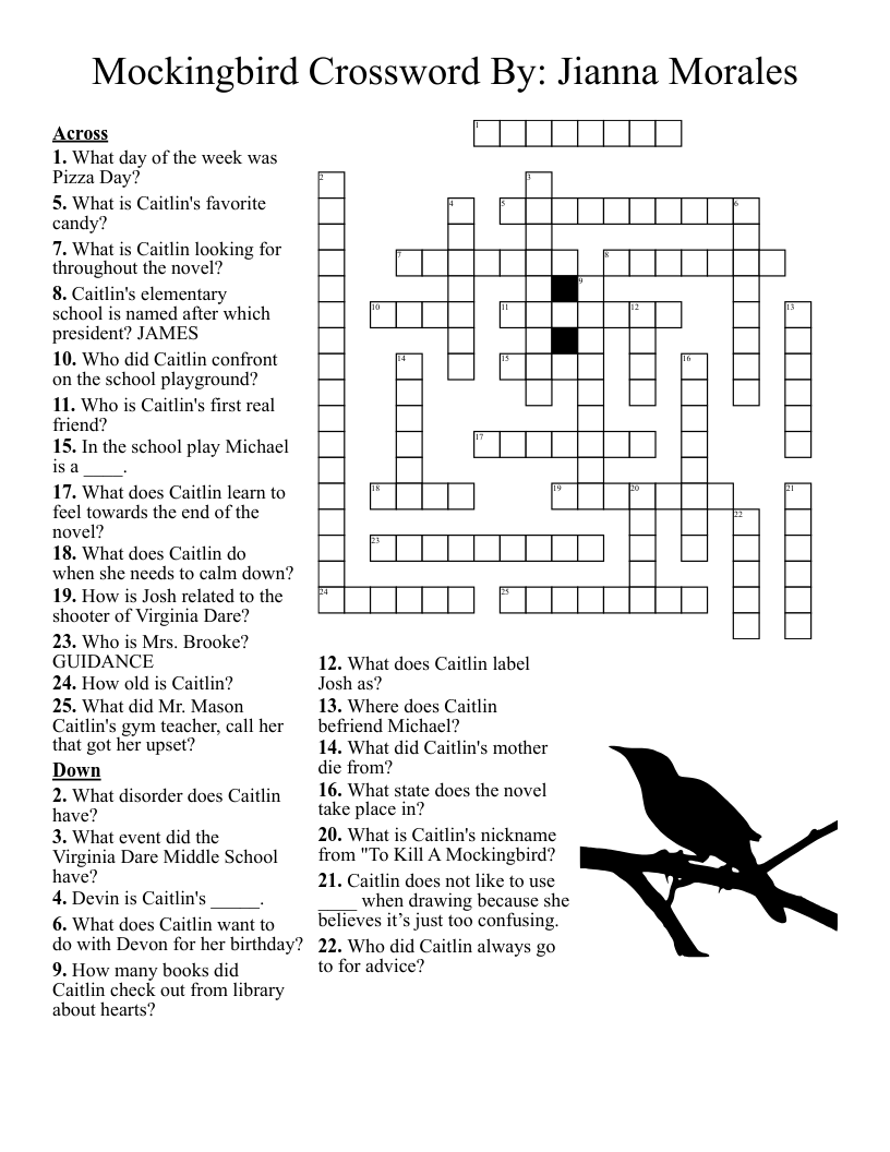 Tuesdays With Morrie Crossword WordMint