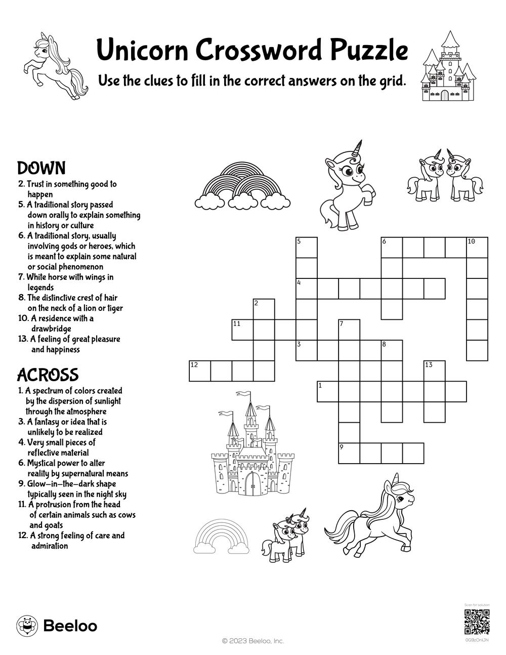 World History Crossword Puzzles Printable
