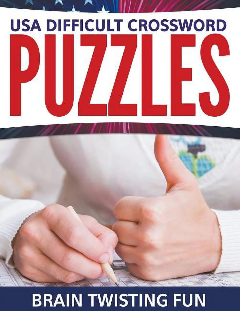 USA Difficult Crossword Puzzles Brain Twisting Fun Paperback Walmart