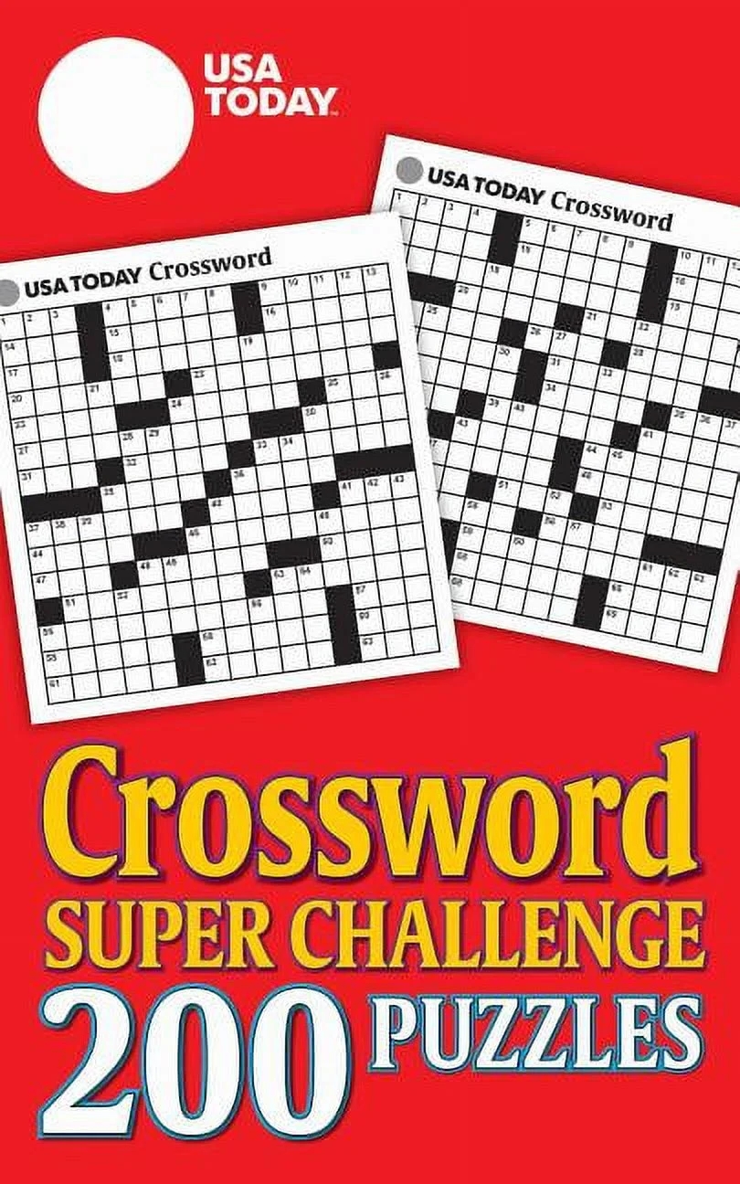 USA Today Puzzles USA Today Crossword Super Challenge 200 Puzzles Paperback Walmart USA Today Puzzles USA Today Crossword Super Challenge 200 Puzzles Paperback Walmart