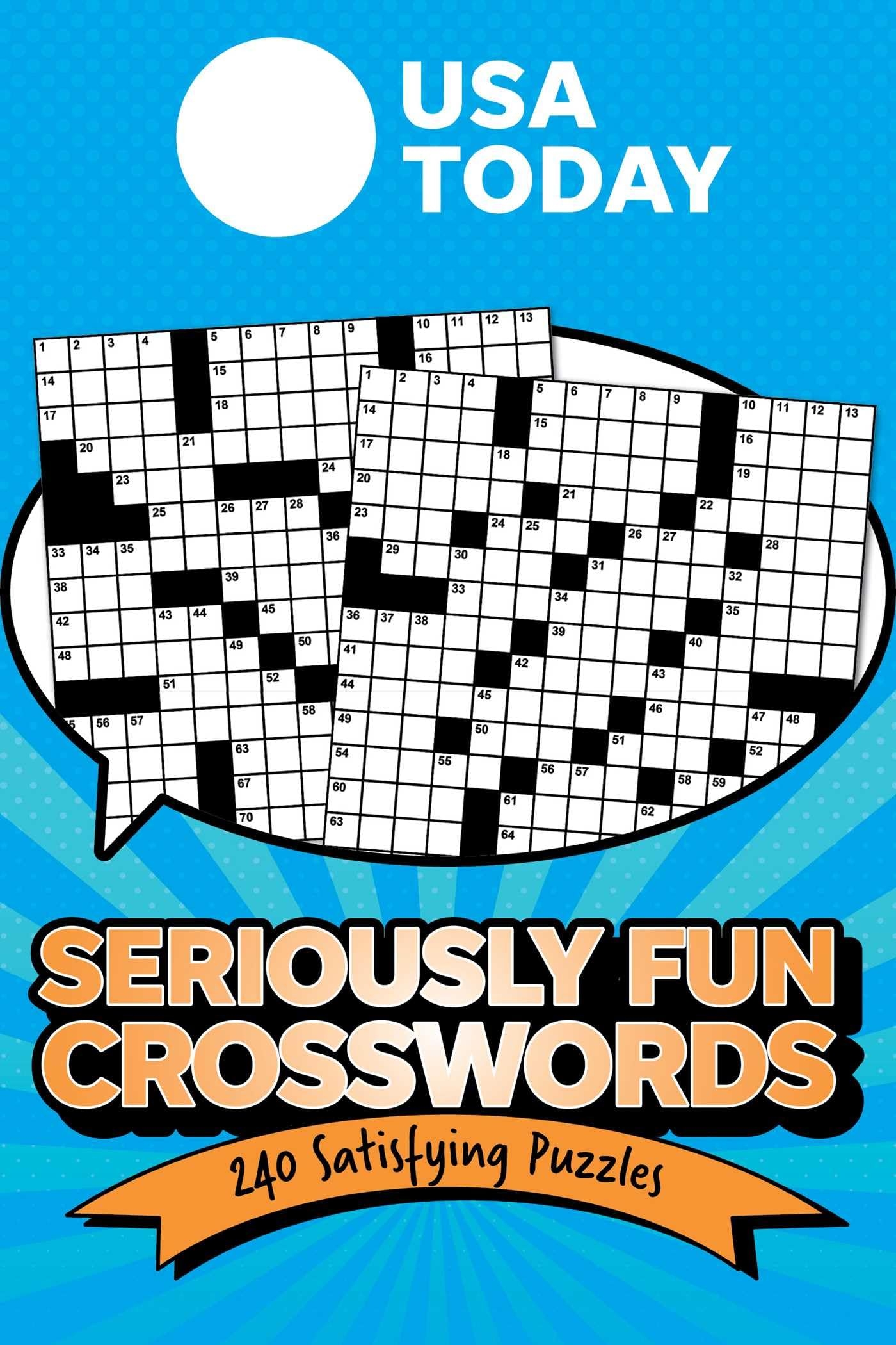 Usa Today Seriously Fun Crosswords 240 Satisfying Puzzles Usa Today Desertcart INDIA