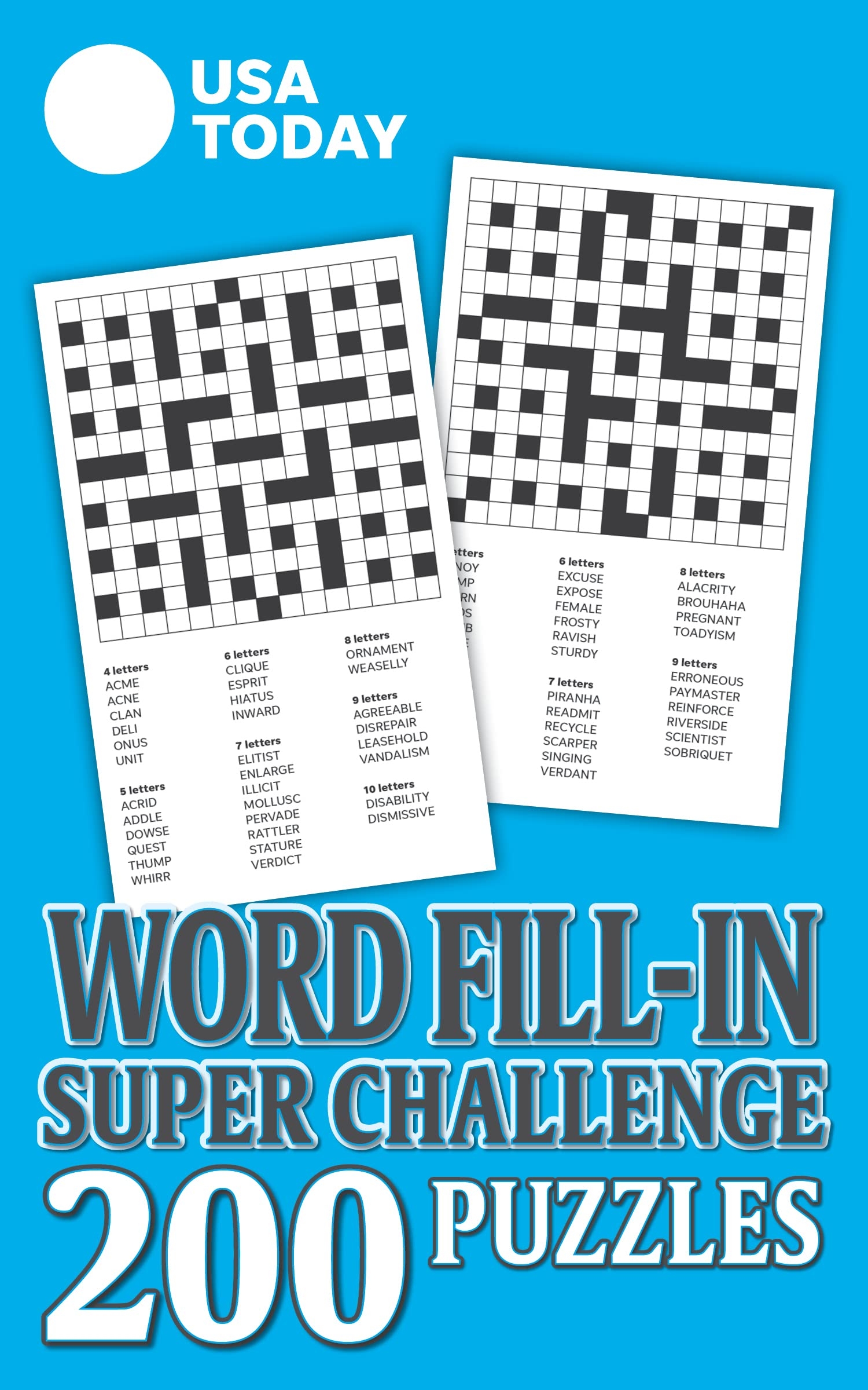 Usa Today Word Fill In Super Challenge 200 Puzzles Usa Desertcart INDIA Usa Today Word Fill In Super Challenge 200 Puzzles Usa Desertcart INDIA
