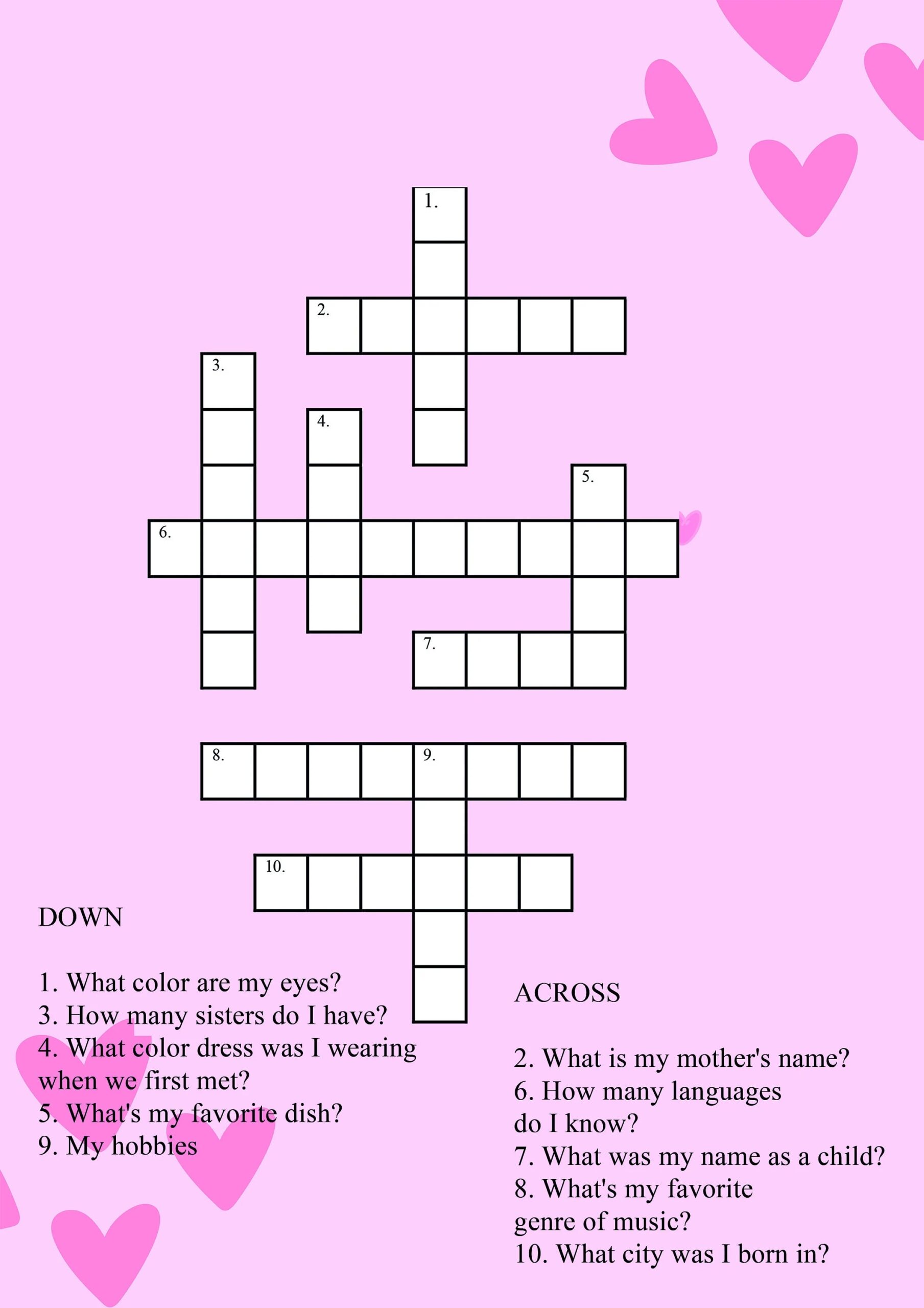 Valentine Crossword Puzzle Printable Crossword Puzzle For Valentine s Day Happy Valentine s Day Digital LGBT Pride Games LGBT Gift Etsy Valentine Crossword Puzzle Printable Crossword Puzzle For Valentine s Day Happy Valentine s Day Digital LGBT Pride Games LGBT Gift Etsy