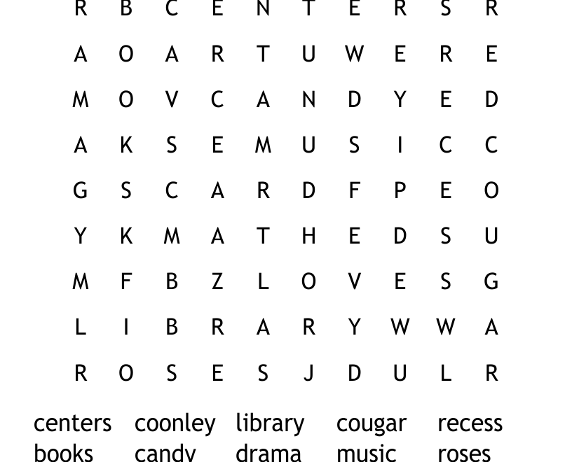 Valentine s Day Crossword Puzzle Word Search WordMint