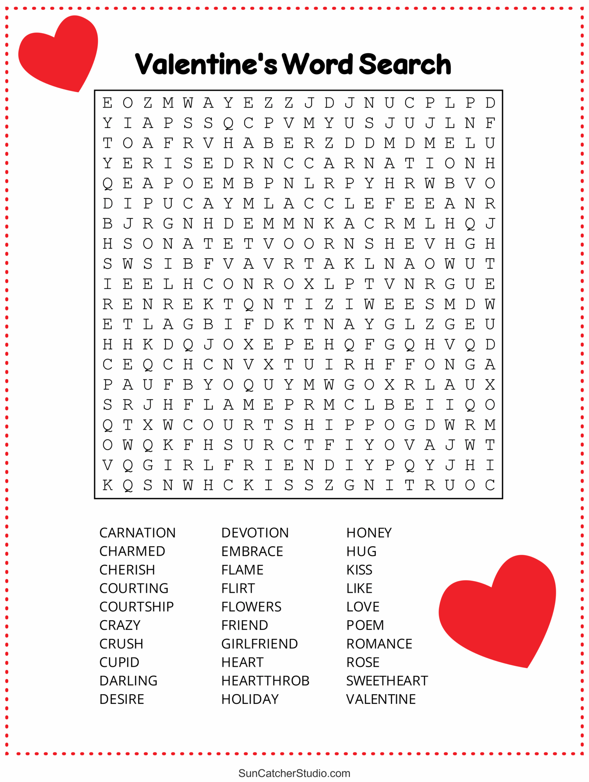 Valentine s Day Word Search Free Printable PDF Puzzles Free Printables Monograms Design Tools Patterns DIY Projects Valentine s Day Word Search Free Printable PDF Puzzles Free Printables Monograms Design Tools Patterns DIY Projects