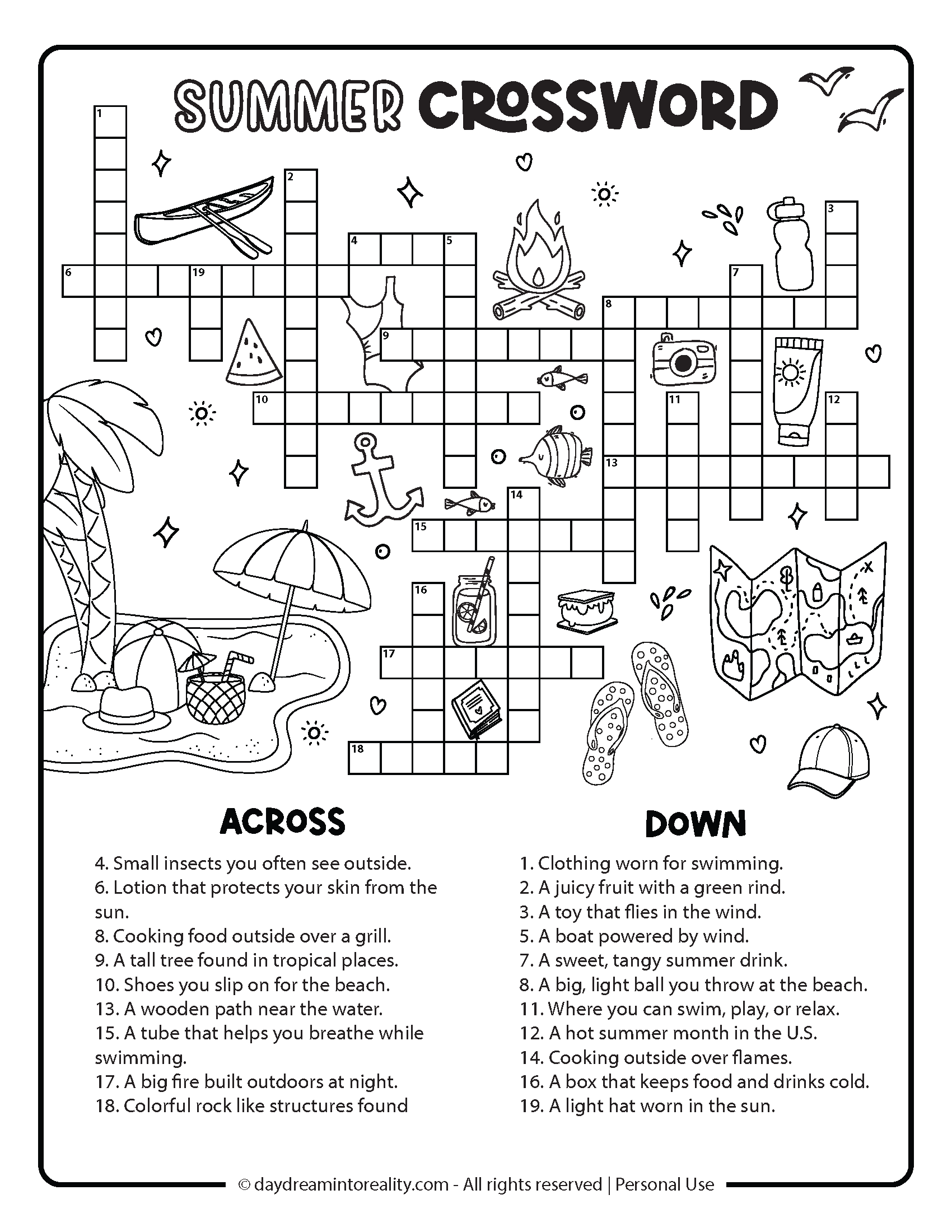 Deasy Difficulty Crossword Printable