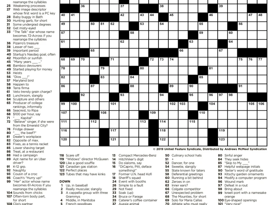 2019 The Dallas Morning News Puzzle Book Pages 1 50 Flip PDF Download FlipHTML5