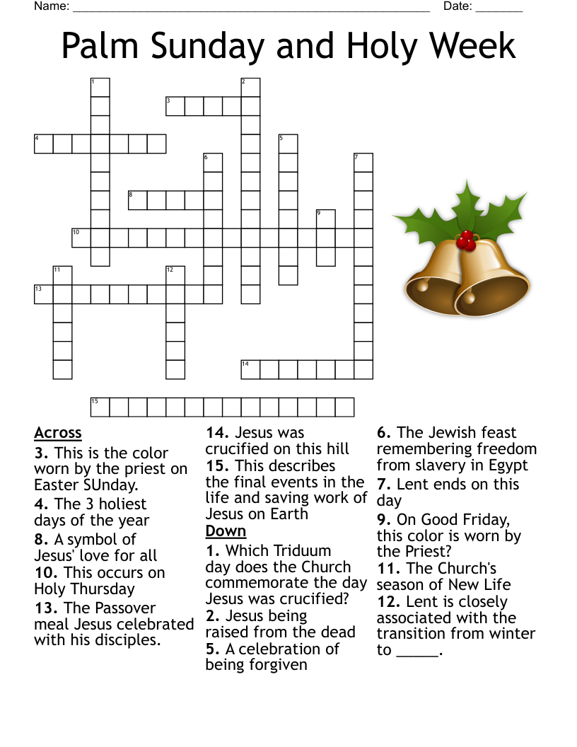 Catholic Crossword WordMint