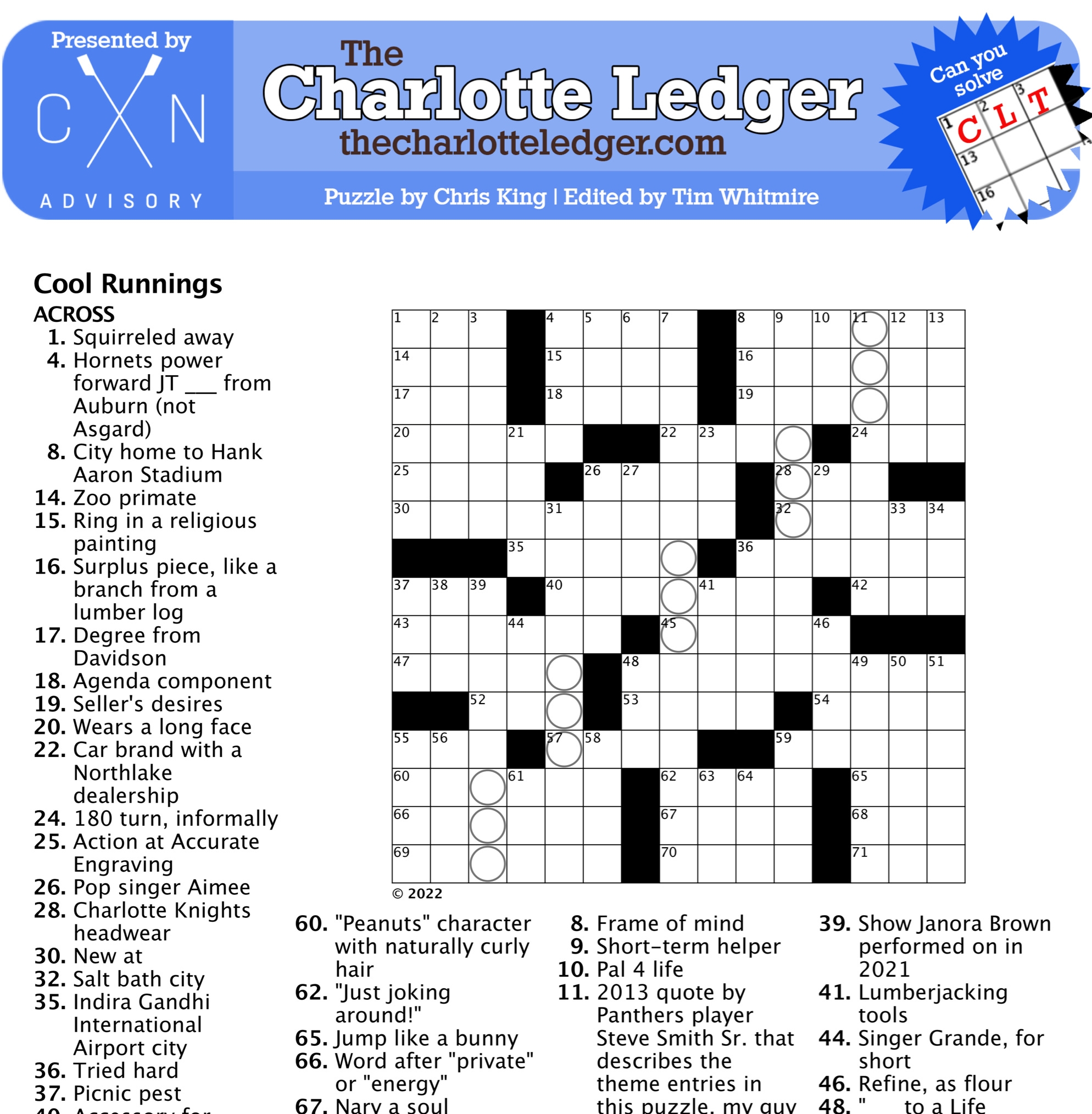 Free Daily Crosswords Printable