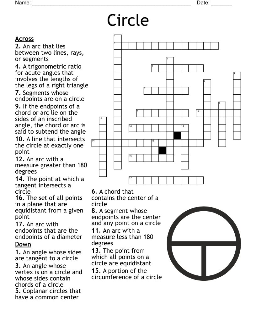 Circle Crossword WordMint