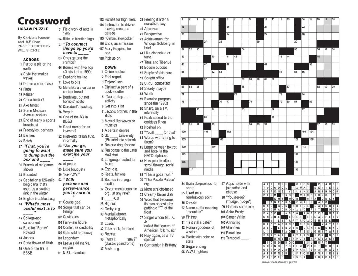 Crossword Puzzle Aug 25 2021 Crossword Puzzle Aug 25 2021