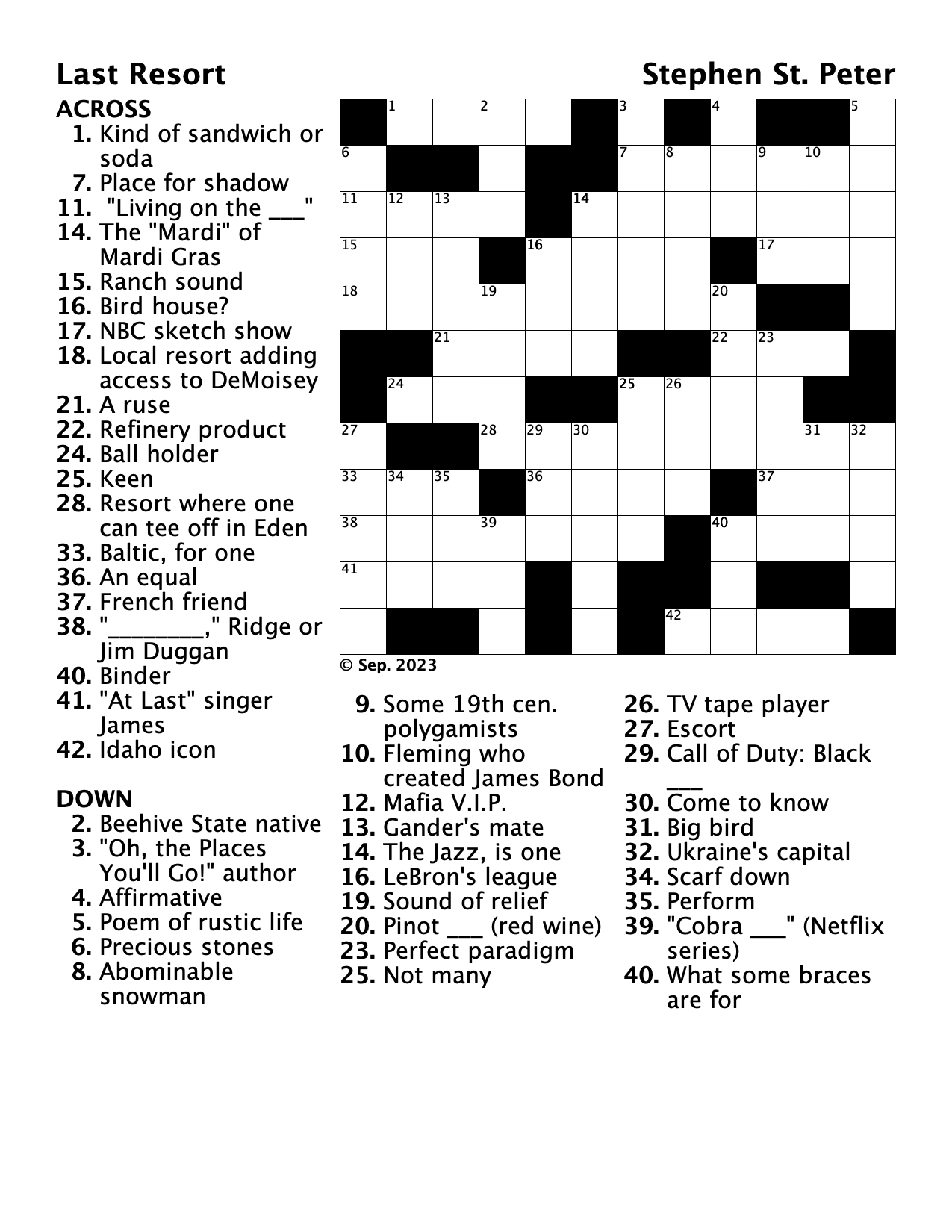 Printable Crossword Puzzls Printable Crossword Puzzls