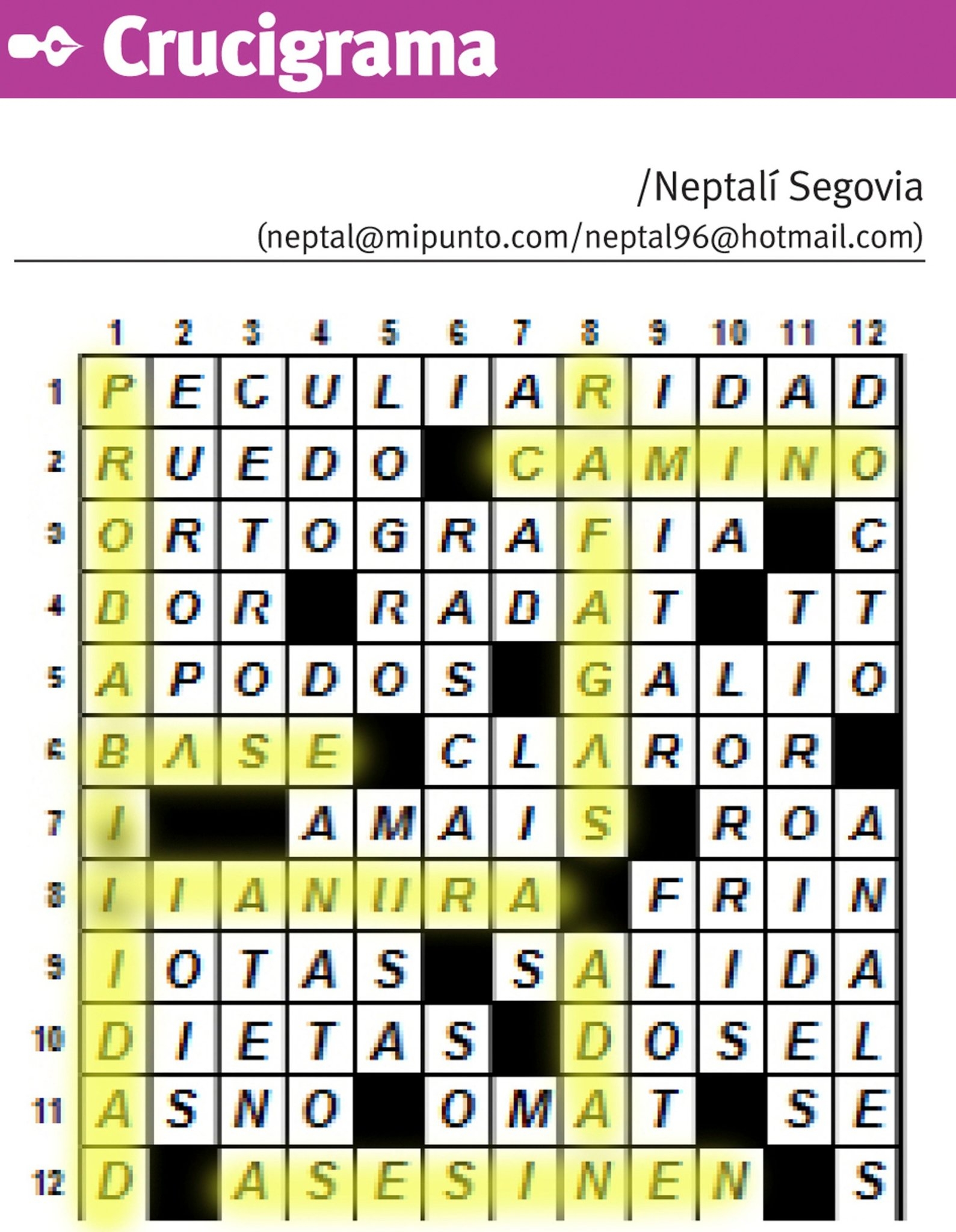 Crossword Puzzle Stirs Controversy In Venezuela The New York Times