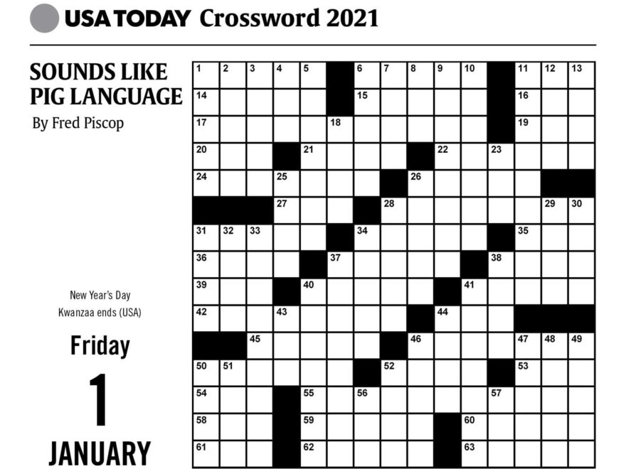 Crosswords Usa Today Silopechatter