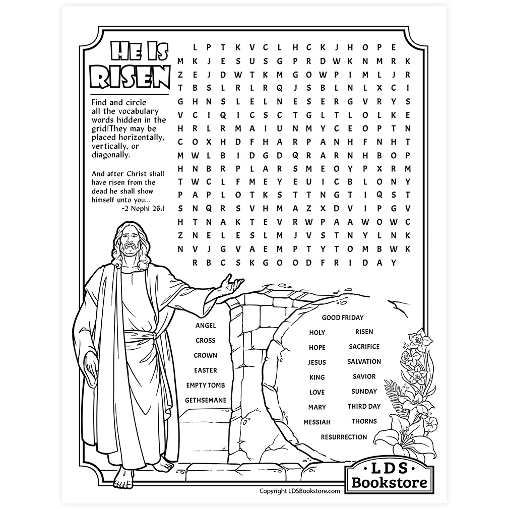 Easter Crosswords Printable Easter Crosswords Printable