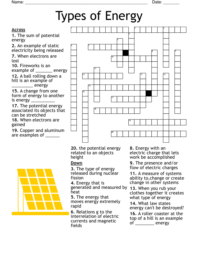 Energy Transformations Word Search WordMint Energy Transformations Word Search WordMint
