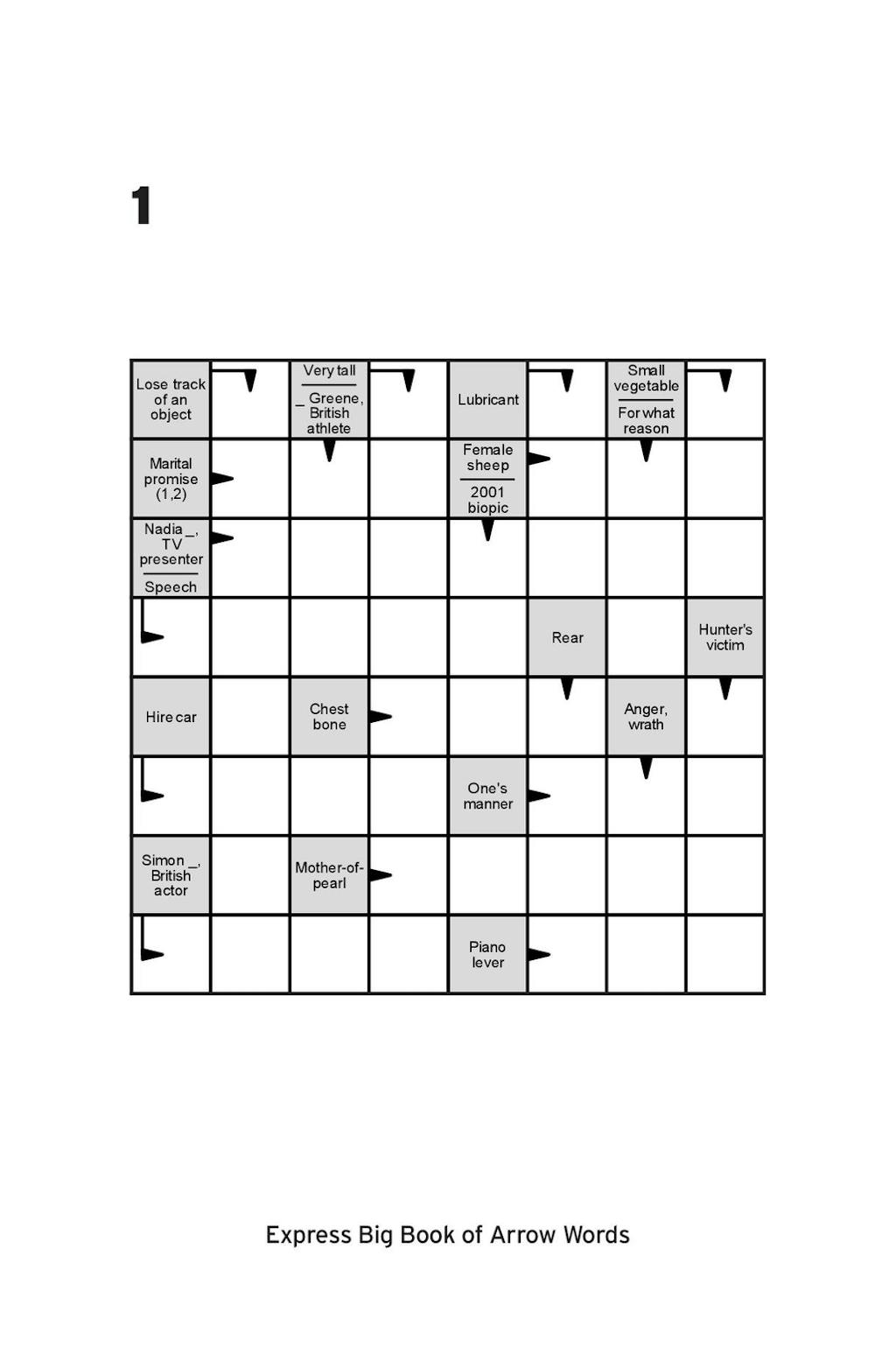 Express Big Book Of Arrow Words Volume 1 By Express Newspapers Books Hachette Australia Express Big Book Of Arrow Words Volume 1 By Express Newspapers Books Hachette Australia