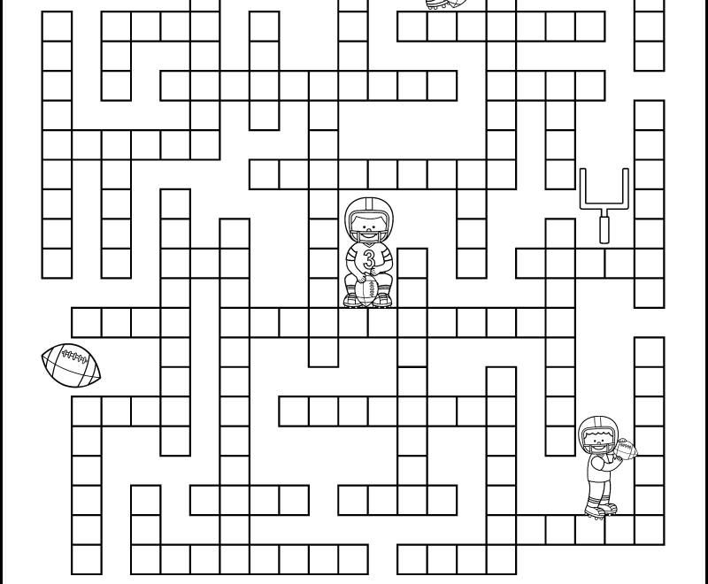 Football Fill In Word Puzzles Tree Valley Academy